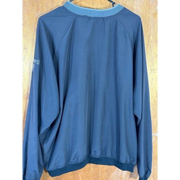 Vintage Ashworth Windbreaker Jacket Golf Men’s Medium USA Black - Picture 11 of 11